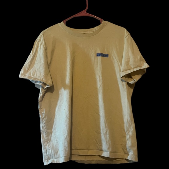Large Calvin Klein small print logo Tee - Picture 1 of 3